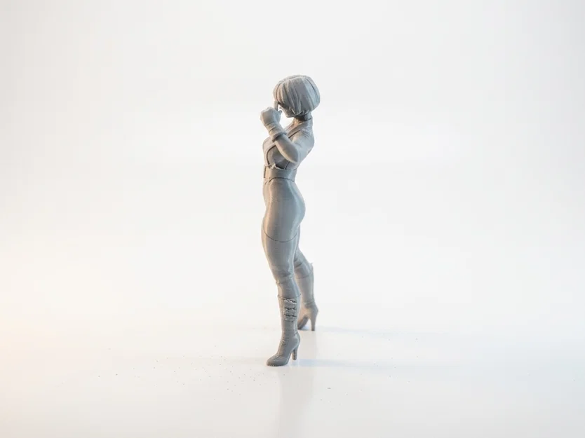Mô hình tượng nhân vật nữ Cool Girl cực chất cho in 3D - Image 4