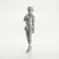 Mô hình Figurine nữ phong cách Cool Girl in 3D - Thumbnail 1