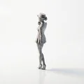 Mô hình Figurine nữ phong cách Cool Girl in 3D - Thumbnail 4