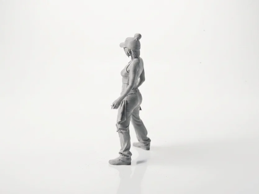 Mô hình nhân vật nữ Cool Girl cực chất - File in 3D - Image 4
