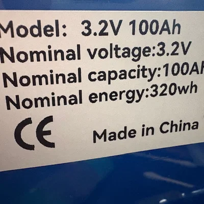 Nắp đậy bảo vệ cực pin LiFePO4 100Ah in 3D an toàn
