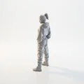 Mô hình tượng cô gái mặc Hoodie phong cách Streetwear - File in 3D - Thumbnail 4