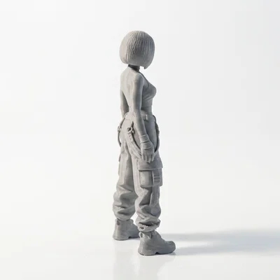 Mô hình Nữ Chiến Binh Tác Chiến - Mẫu In 3D Chi Tiết