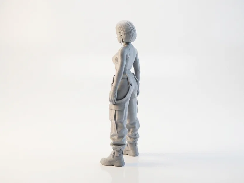 Mô hình Nữ Chiến Binh Tác Chiến - Mẫu In 3D Chi Tiết - Image 4
