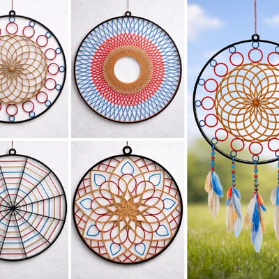 Dreamcatcher - Vật phẩm trang trí tinh tế