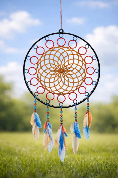 Dreamcatcher - Vật phẩm trang trí tinh tế - Image 6