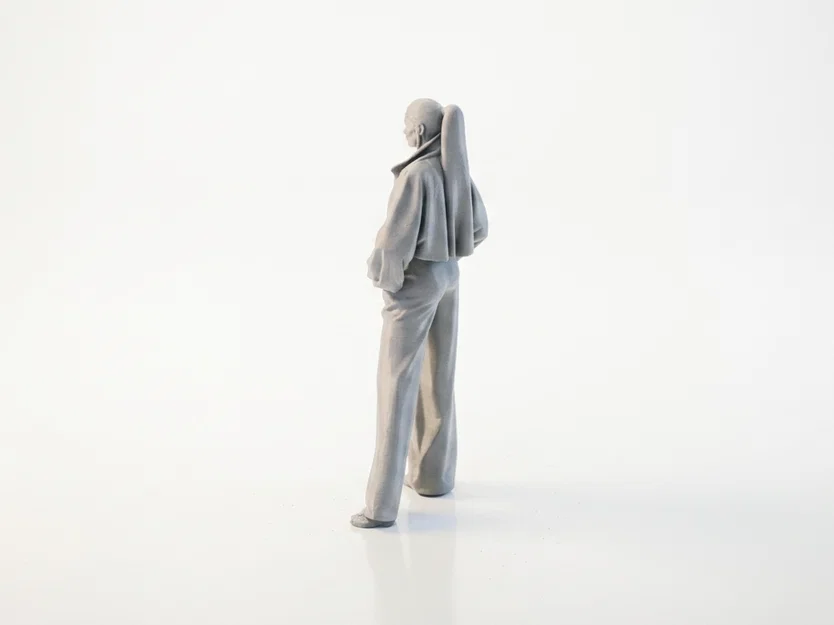 Mô hình nhân vật nữ thời trang Cool Girl - Tệp in 3D - Image 4