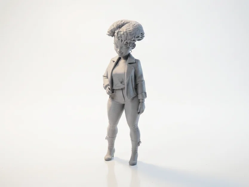 Mô hình nhân vật nữ Cool Girl cực chất - File in 3D - Image 1