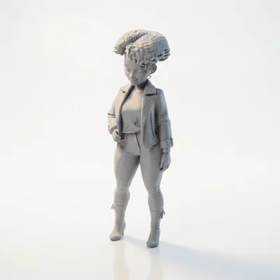 Mô hình nhân vật nữ Cool Girl cực chất - File in 3D