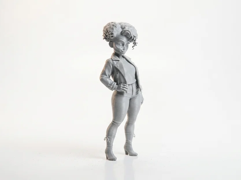 Mô hình nhân vật nữ Cool Girl cực chất - File in 3D - Image 2