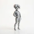 Mô hình nhân vật nữ Cool Girl cực chất - File in 3D - Thumbnail 2