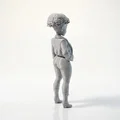 Mô hình nhân vật nữ Cool Girl cực chất - File in 3D - Thumbnail 3