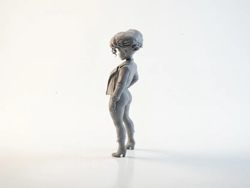 Mô hình nhân vật nữ Cool Girl cực chất - File in 3D - Image 4