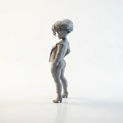 Mô hình nhân vật nữ Cool Girl cực chất - File in 3D