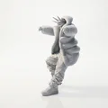Mô Hình 3D Lady Liberty Phong Cách Đường Phố Ấn Tượng (Có Thể In 3D) - Thumbnail 1