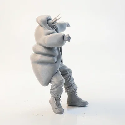 Mô Hình 3D Lady Liberty Phong Cách Đường Phố Ấn Tượng (Có Thể In 3D)
