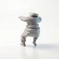 Mô Hình 3D Lady Liberty Phong Cách Đường Phố Ấn Tượng (Có Thể In 3D) - Thumbnail 4