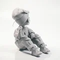 Mô hình nhân vật nữ 3D Cool Sat Girl in 3D được - Thumbnail 2