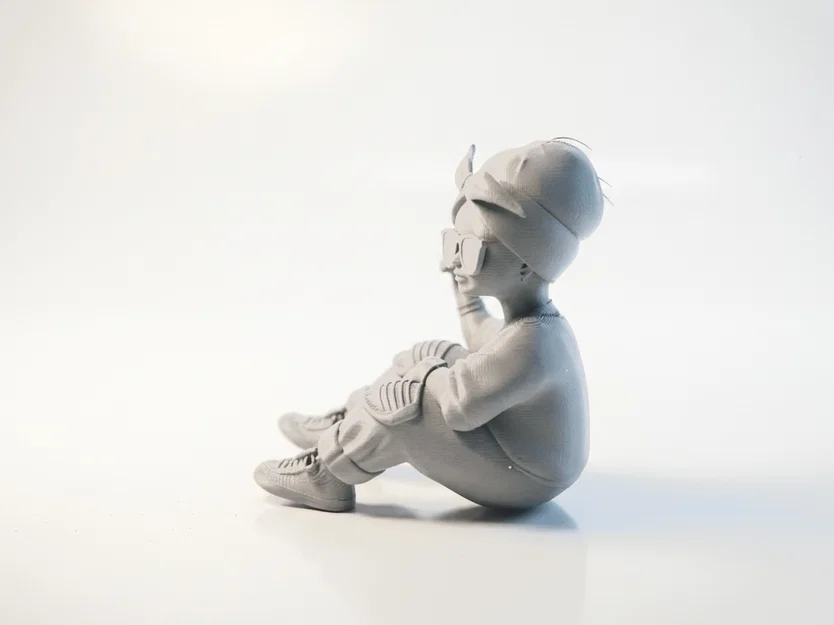 Mô hình nhân vật nữ 3D Cool Sat Girl in 3D được - Image 4