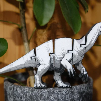 Flexi Dino Nighttalon: Mô hình khủng long khớp nối Therizinosaurus