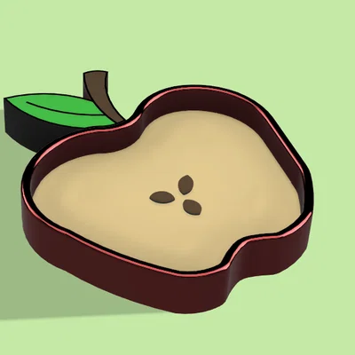 Khay Đựng Đồ Hình Quả Táo Dễ Thương (Apple Tray) Trang Trí Bàn