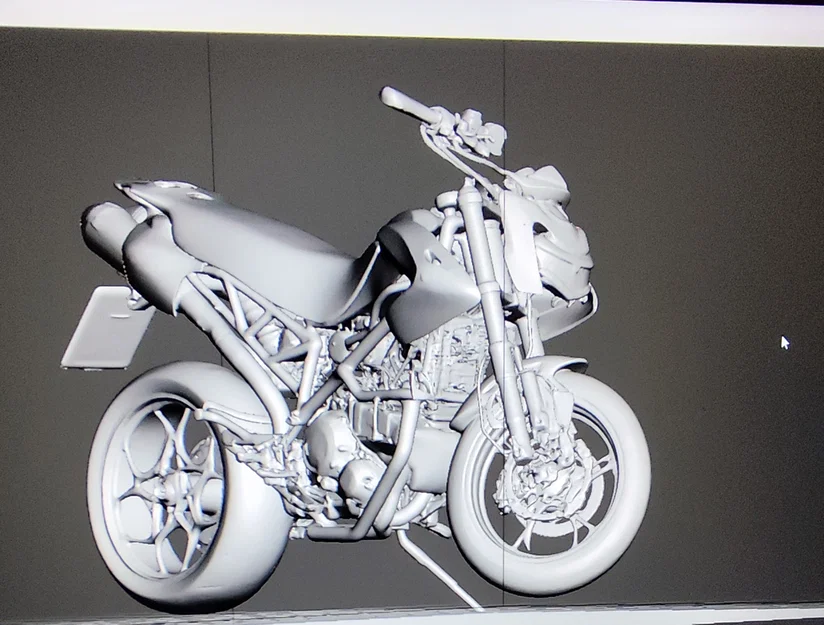 Mô hình 3D Ducati Scrambler 800cc chi tiết cho người đam mê mô tô - Image 1