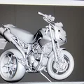 Mô hình 3D Ducati Scrambler 800cc chi tiết cho người đam mê mô tô - Thumbnail 1