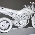 Mô hình 3D Ducati Scrambler 800cc chi tiết cho người đam mê mô tô - Thumbnail 2