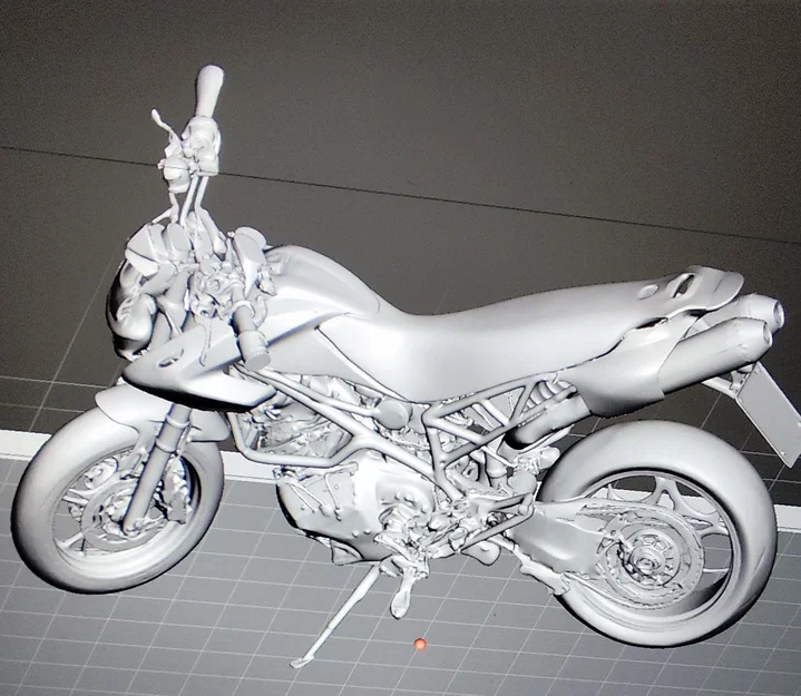 Mô hình 3D Ducati Scrambler 800cc chi tiết cho người đam mê mô tô - Image 3