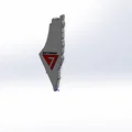 Bảng treo tường in 3D bản đồ Palestine - Thumbnail 1