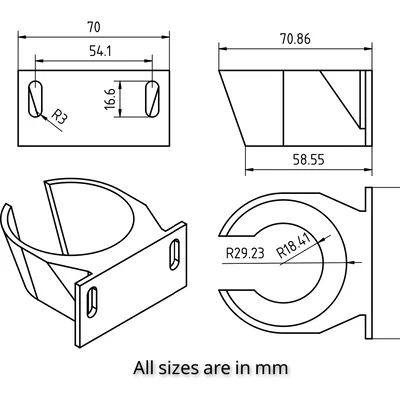 Giá treo tường cho máy xay Braun Multiquick 5