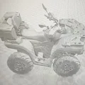 Mô hình xe địa hình ATV (Beefy Quad Bike) in 3D ấn tượng - Thumbnail 4