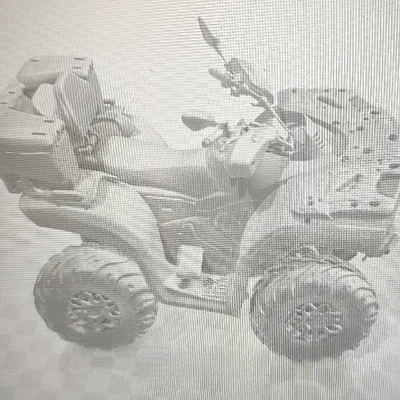 Mô hình xe địa hình ATV (Beefy Quad Bike) in 3D ấn tượng