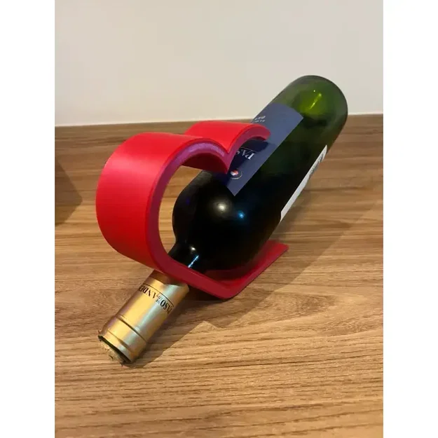 Giá Đỡ Rượu Vang Hình Trái Tim - Món Quà Ý Nghĩa - Image 1