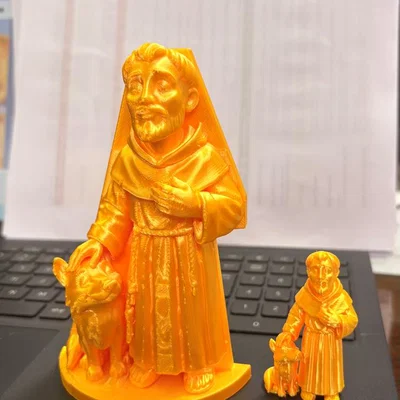 Mô hình 3D Thánh Phanxicô thành Assisi (San Francisco de Asís)