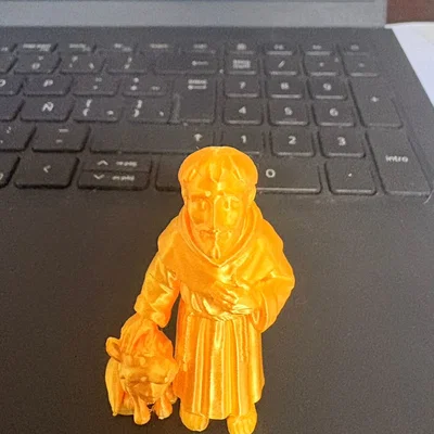 Mô hình 3D Thánh Phanxicô thành Assisi (San Francisco de Asís)