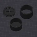 Giá treo khăn lau bếp kèm kẹp giữ TPU hình sao - Thumbnail 3