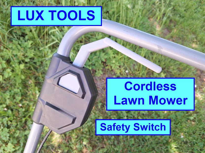 Tay Cầm Điều Khiển Thay Thế Cho Máy Cắt Cỏ Pin LUX TOOLS - Image 1