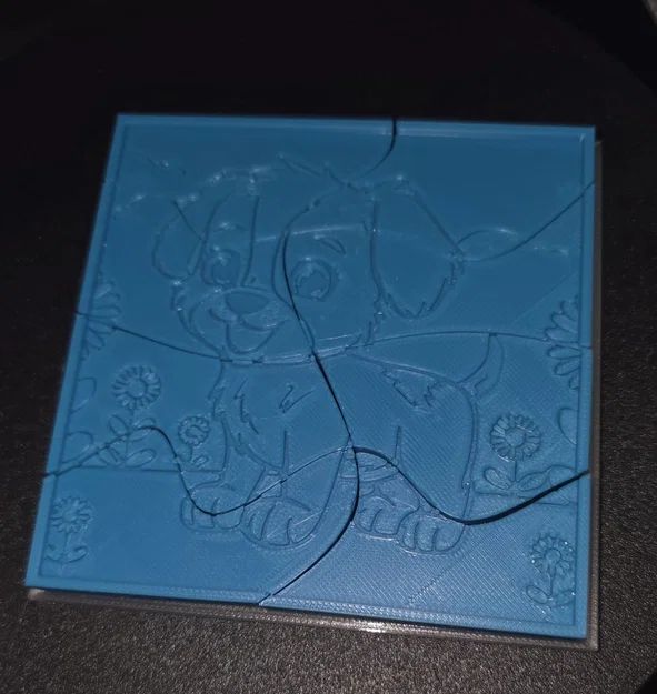BLUE - Mô hình xếp hình chú cún - Image 3