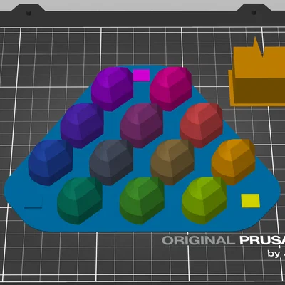 Mẫu Test Pha Trộn 3 Màu ColorMix