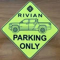 Bảng hiệu bãi đỗ xe Rivian - Thumbnail 1