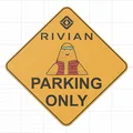 Bảng hiệu bãi đỗ xe Rivian - Thumbnail 4