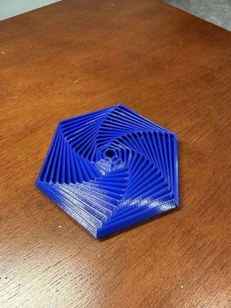 Hexagon Twist Fidget - Đồ chơi in liền khối - Image 1