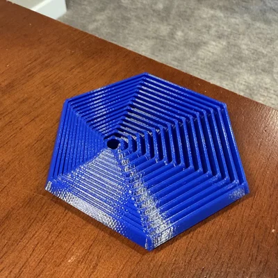 Hexagon Twist Fidget - Đồ chơi in liền khối