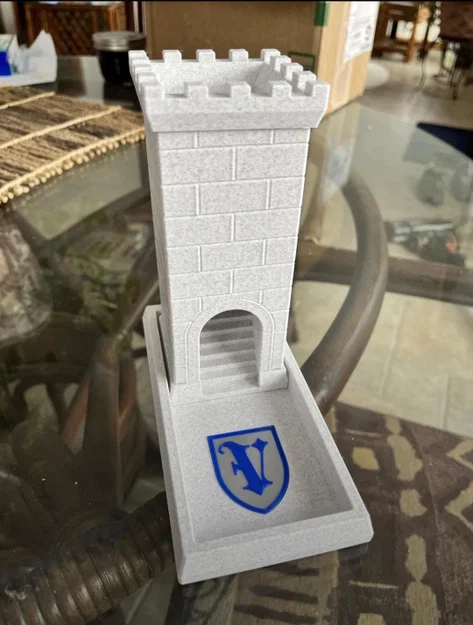 Tháp Đổ Xúc Xắc (Dice Tower) 3D - Lắp Ghép Đơn Giản, Tùy Biến Đẹp - Image 1