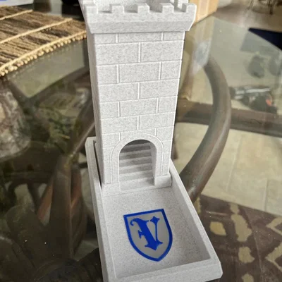 Tháp Đổ Xúc Xắc (Dice Tower) 3D - Lắp Ghép Đơn Giản, Tùy Biến Đẹp