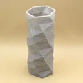 Bình hoa Low Poly - Dáng mảnh - Thumbnail 2