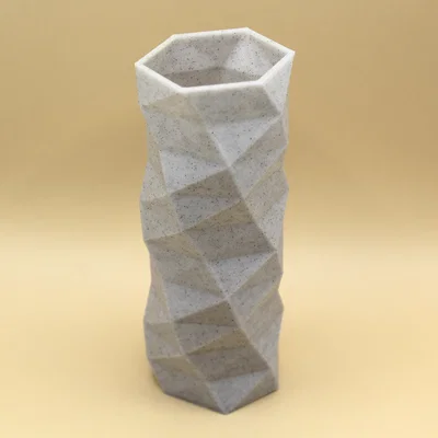 Bình hoa Low Poly - Dáng mảnh