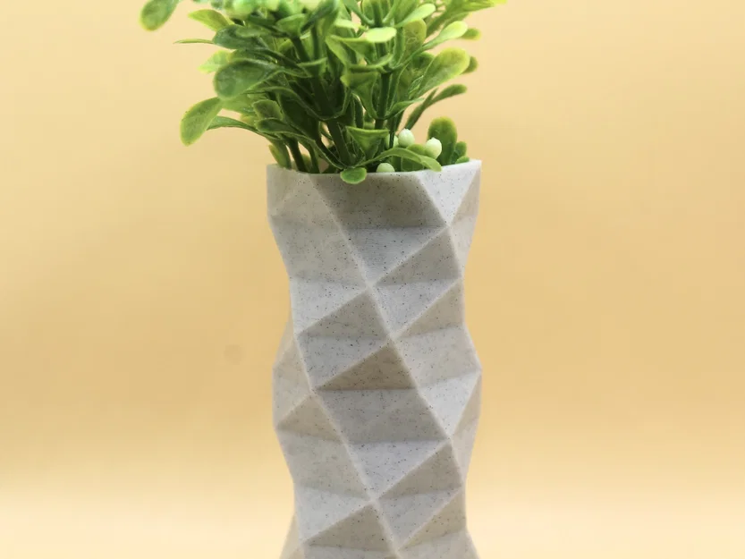 Bình hoa Low Poly - Dáng mảnh - Image 3