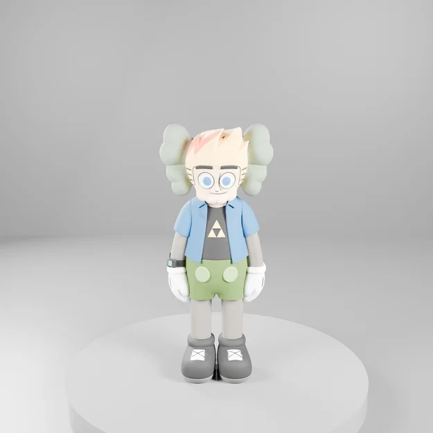 Mô hình Johnny Test X Kaws - Image 1